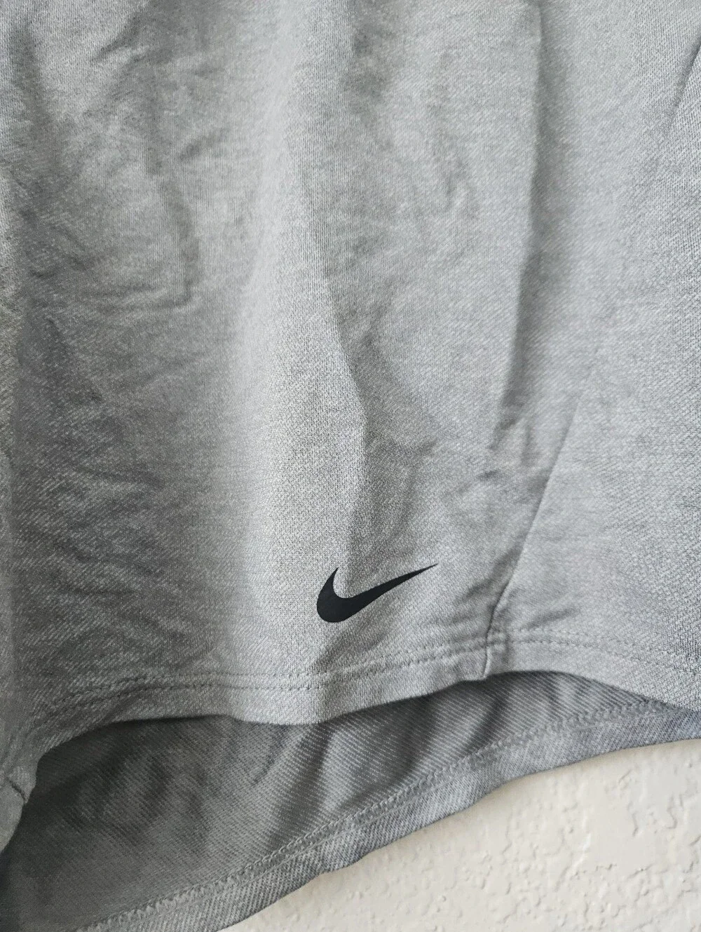 nike dri fit gray exercise shorts , xsmall